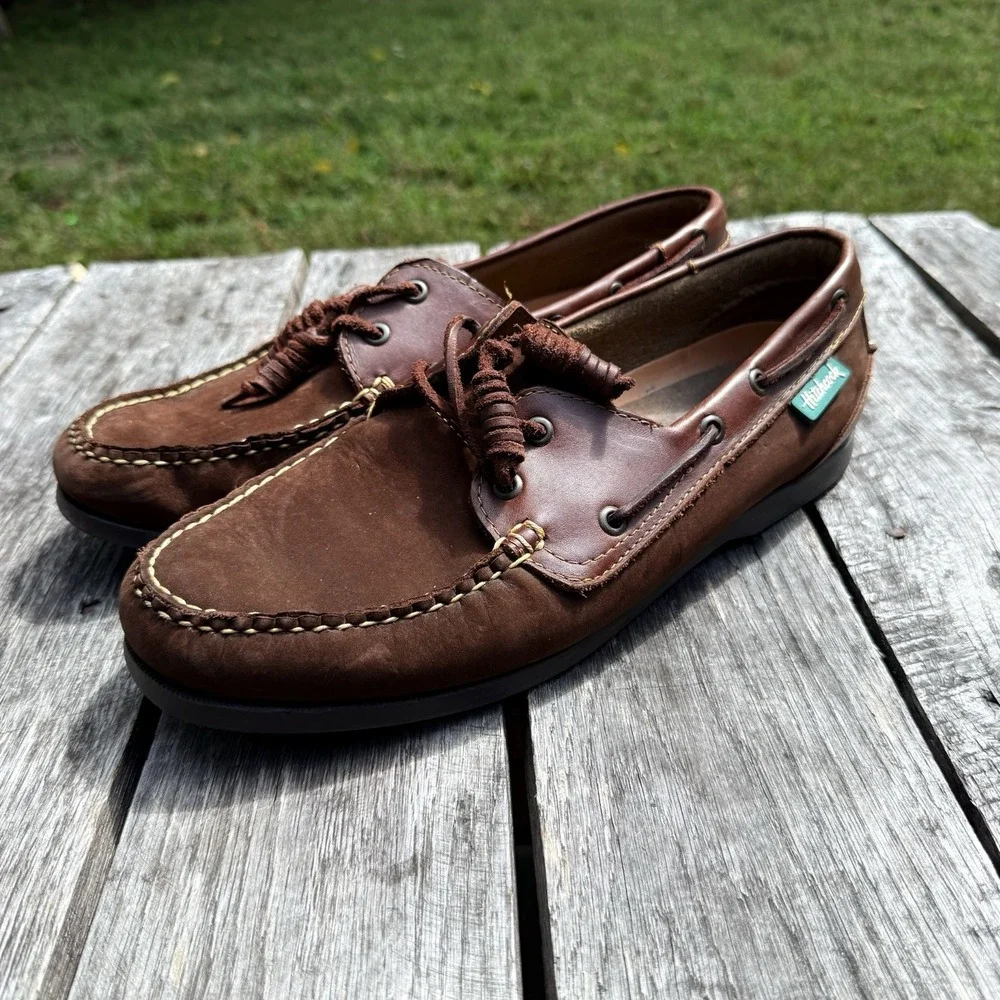Hitchcock Men's Slip On‎ Loafers Size 9.5 Brown Suede